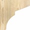 Ekena Millwork Monterey Rough Sawn Corbel, Douglas Fir, 4"W x 10"D x 10"H COR04X10X10MON00RDF - alternate 4